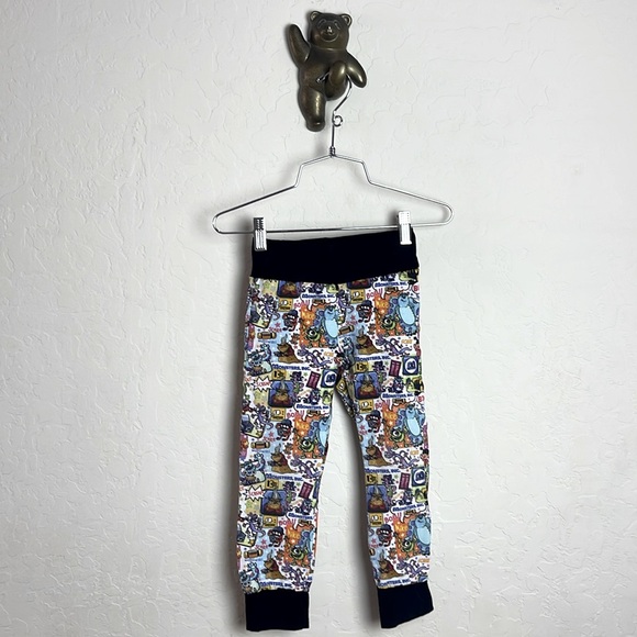Other - Disney graphic leggings hand-made Disney Monsters Inc. size 3t